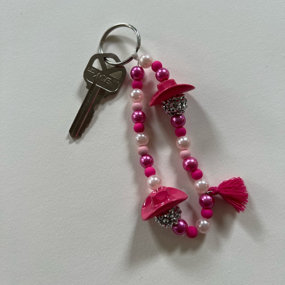 Disco Cowboy Barbie Keychain 🩷🤠🪩 - Picture 4 of 4
